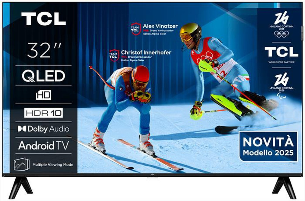 Televisor Smart TV TCL 32” QLED – Google TV, HDR10