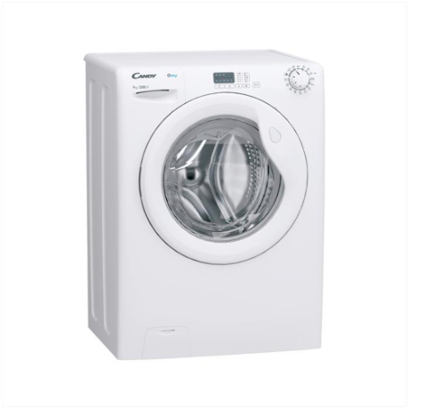 Lavadora Candy 9 Kg 1200 RPM Clase B – Carga Frontal, 15 Programas, Blanca